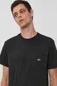 czarny Billabong T-shirt bawełniany