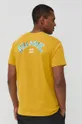 żółty Billabong T-shirt bawełniany