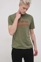 Bavlněné tričko Quiksilver EQYZT06640 zelená AW21
