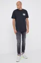 Quiksilver T-shirt bawełniany czarny