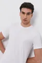 biały Karl Lagerfeld T-shirt bawełniany (2-pack) 215M2199