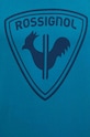 Rossignol t-shirt bawełniany RLKMY04 turkusowy