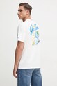 Odzież MC2 Saint Barth t-shirt bawełniany ARN0001 biały