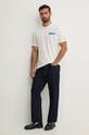 MC2 Saint Barth t-shirt bawełniany ARN0001 beżowy AA00