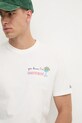 MC2 Saint Barth t-shirt bawełniany beżowy ARN0001