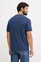 Oblečenie Bavlnené tričko MC2 Saint Barth ARN0001 tmavomodrá