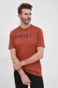 brązowy S.Oliver T-shirt bawełniany