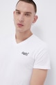 Superdry T-shirt bawełniany biały M1011170A.01C