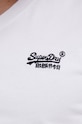 Superdry T-shirt bawełniany M1011170A.01C biały