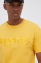 żółty Superdry T-shirt bawełniany