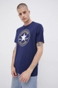 granatowy Converse T-shirt bawełniany