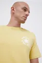 żółty Converse T-shirt bawełniany