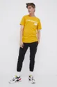 New Balance T-shirt MT03905VGL żółty