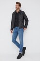 Gant T-shirt bawełniany 234104 234104 czarny SS24