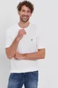 United Colors of Benetton - T-shirt bawełniany biały
