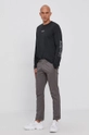 AllSaints Longsleeve HOLLOWPOINT LS CREW czarny