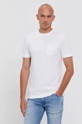 biały Calvin Klein T-shirt