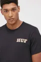 čierna Bavlnené tričko HUF X Playboy