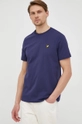 Βαμβακερό μπλουζάκι Lyle & Scott Ανδρικά