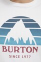 Хлопковая футболка Burton 20378102100 белый