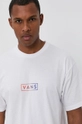 biały Vans T-shirt bawełniany