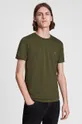 zielony AllSaints T-shirt bawełniany TONIC SS CREW Męski