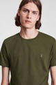 AllSaints T-shirt bawełniany TONIC SS CREW zielony