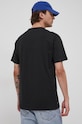 Odzież Vans T-shirt bawełniany VN0A49R7BLK1 czarny