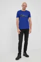 Lacoste T-shirt bawełniany TH2207 niebieski