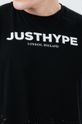 czarny Hype T-shirt bawełniany
