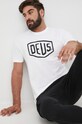Deus Ex Machina t-shirt bawełniany nadruk biały T.DMW41808E