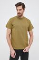 oliwkowy Deus Ex Machina T-shirt bawełniany Męski
