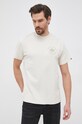 Deus Ex Machina T-shirt bawełniany DMW2011242 beżowy AW21