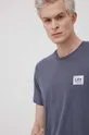 szary Lee T-shirt bawełniany