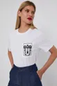 Karl Lagerfeld T-shirt bawełniany 211W1783 Unisex