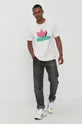 Bavlnené tričko adidas Originals H13481 biela
