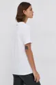 biały Karl Lagerfeld T-shirt bawełniany 216W1786