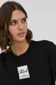 Karl Lagerfeld T-shirt bawełniany 216W1790 czarny