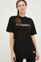 Odzież Caterpillar T-shirt bawełniany 2511865.10158 czarny