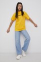 Odzież Caterpillar T-shirt bawełniany 2511865.12405 żółty