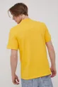 κίτρινο Βαμβακερό μπλουζάκι Caterpillar