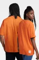 G-Star Raw T-shirt bawełniany D21687.C336 pomarańczowy