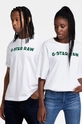 λευκό Βαμβακερό μπλουζάκι G-Star Raw Unisex