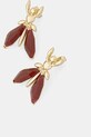 Patrizia Pepe kolczyki CJ9340.M006 bordowy SS25