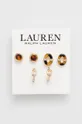 χρυσαφί Lauren Ralph Lauren σκουλαρίκια (3-pack) Γυναικεία