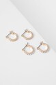 AllSaints orecchini pietra naturale oro 393569BRS126