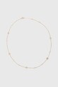 Tory Burch naszyjnik Delicate Kira Pearl 136782.137 złoty AW22