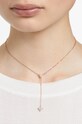 Swarovski naszyjnik złoty 5642984