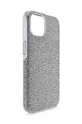 Чехол на телефон Swarovski iPhone 14 серебрянный