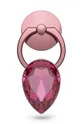 ροζ Θήκη τηλεφώνου με δαχτυλίδι Swarovski Γυναικεία